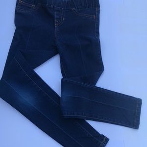 Girls’ blue jeggings